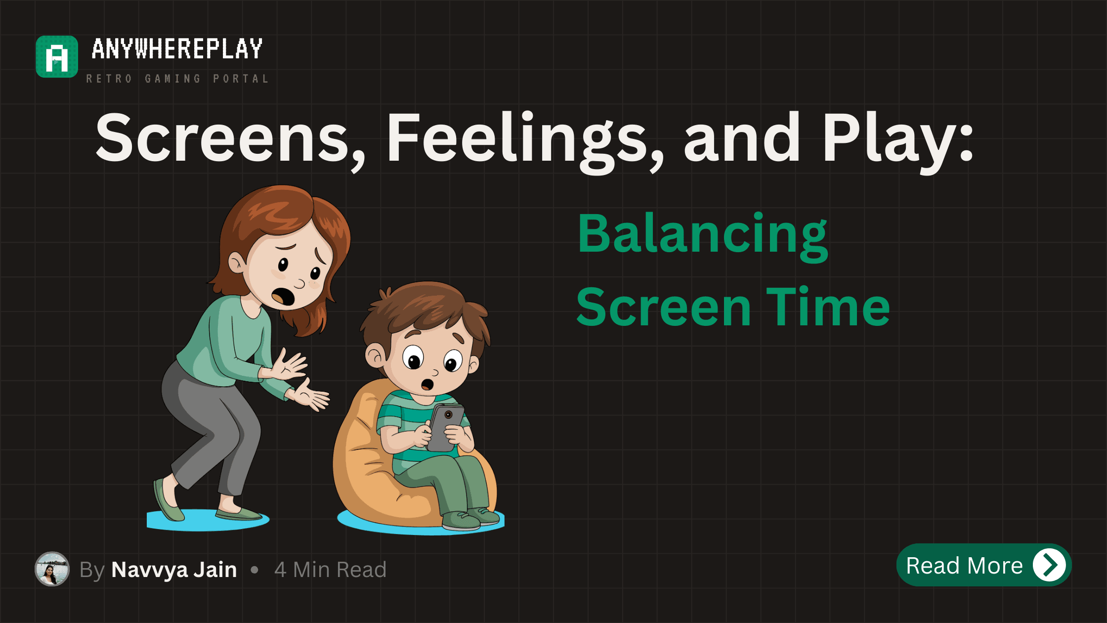 Screens, Feelings, and Play: Balancing Screen Time and Emotional Wellbeing in Children