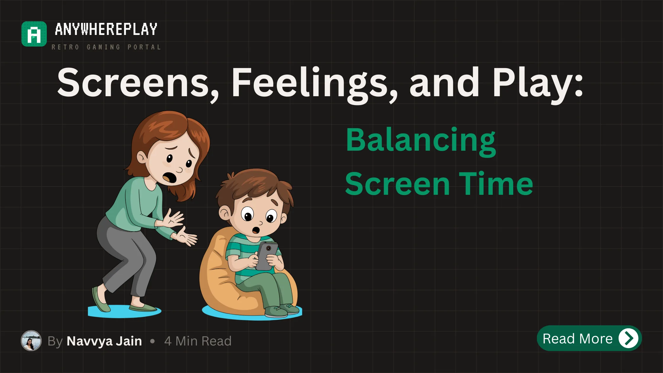 Screens, Feelings, and Play: Balancing Screen Time and Emotional Wellbeing in Children